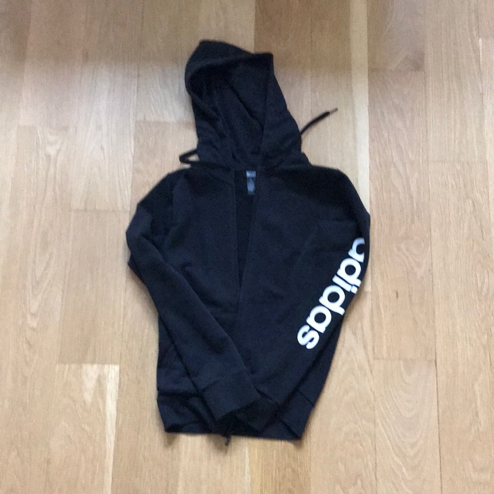 black Adidas sweater